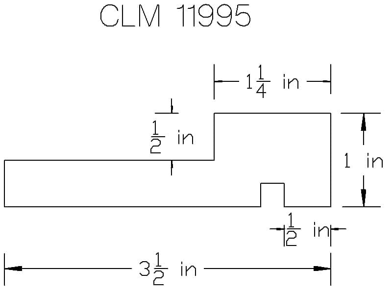 CLM 11995 - Classic Mouldings Inc